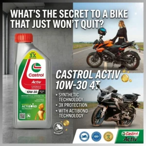 Castrol Activ 10w-30-4t Engine Oil for Bikes